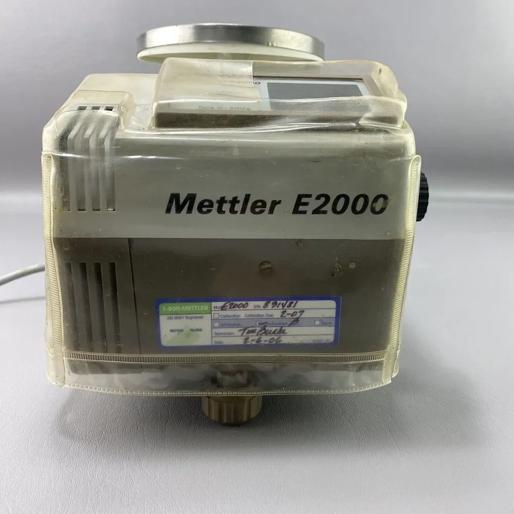 Mettler E2000 2kg Capacity Gram Scale w/ 5